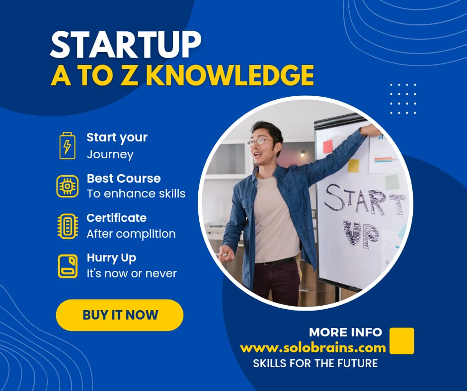 Startup – A to Z knowledge